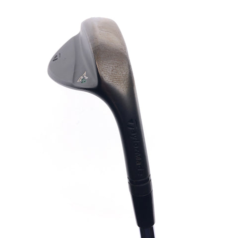 Used TaylorMade Milled Grind 4 Black Lob Wedge / 60.0 Degrees / Stiff Flex