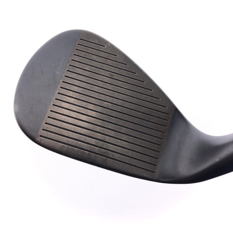 Used TaylorMade Milled Grind 4 Black Lob Wedge / 60.0 Degrees / Stiff Flex