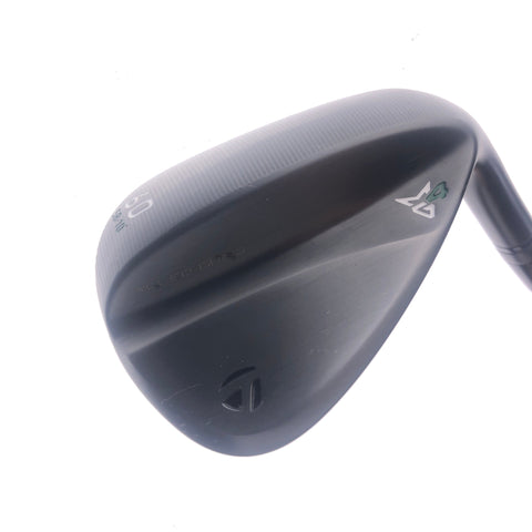 Used TaylorMade Milled Grind 4 Black Lob Wedge / 60.0 Degrees / Wedge Flex