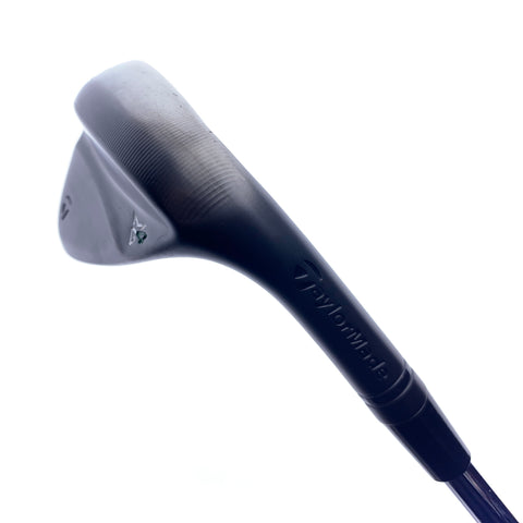 Used TaylorMade Milled Grind 4 Black Lob Wedge / 60.0 Degrees / Wedge Flex