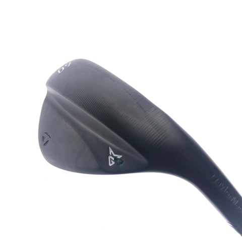 Used TaylorMade Milled Grind 4 Black Lob Wedge / 60.0 Degrees / Wedge Flex
