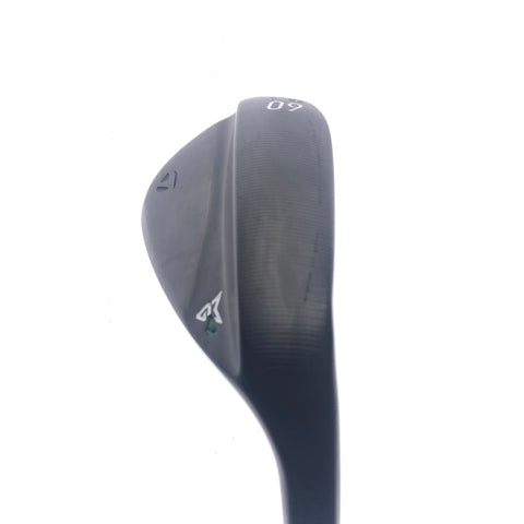Used TaylorMade Milled Grind 4 Black Lob Wedge / 60.0 Degrees / Wedge Flex