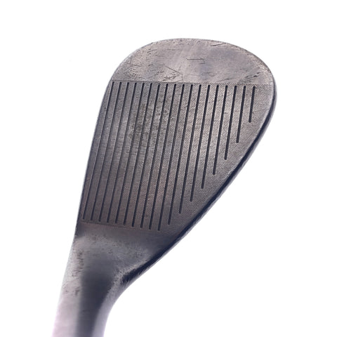 Used TaylorMade Milled Grind 4 Black Lob Wedge / 60.0 Degrees / Wedge Flex
