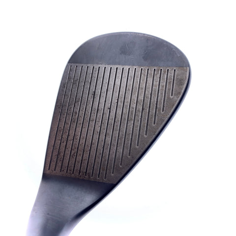 Used TaylorMade Milled Grind 4 Black Lob Wedge / 60.0 Degrees / Wedge Flex