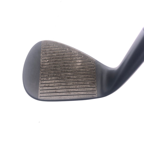 Used TaylorMade Milled Grind 4 Black Lob Wedge / 60.0 Degrees / Wedge Flex