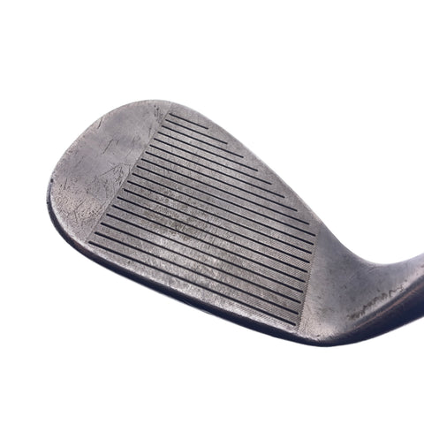Used TaylorMade Milled Grind 4 Black Lob Wedge / 60.0 Degrees / Wedge Flex