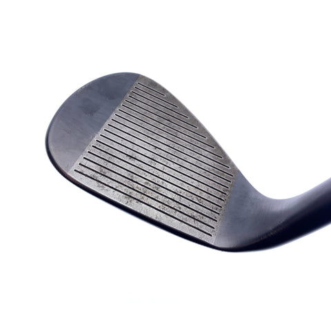 Used TaylorMade Milled Grind 4 Black Lob Wedge / 60.0 Degrees / Wedge Flex
