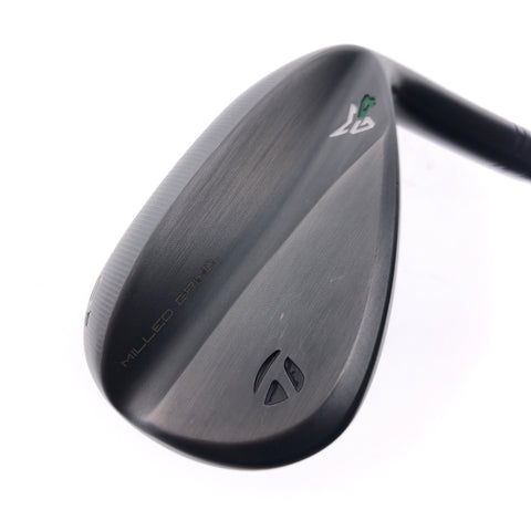 Used TaylorMade Milled Grind 4 Black Lob Wedge / 60.0 Degrees / X-Stiff Flex