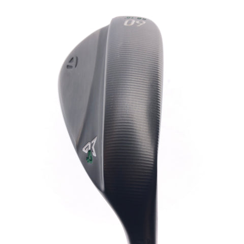 Used TaylorMade Milled Grind 4 Black Lob Wedge / 60.0 Degrees / X-Stiff Flex