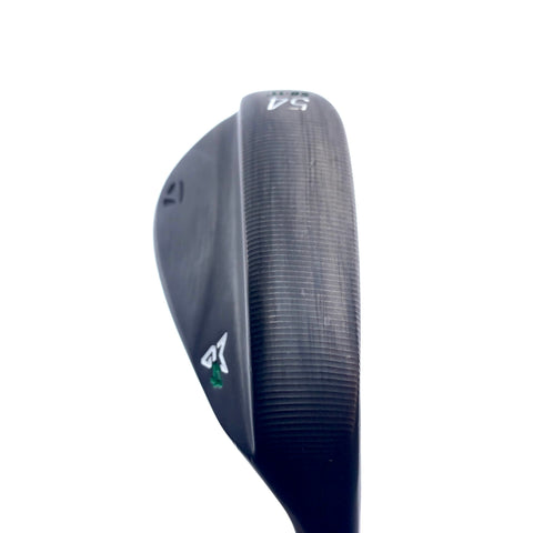 Used TaylorMade Milled Grind 4 Black Sand Wedge / 54.0 Degrees / Stiff Flex