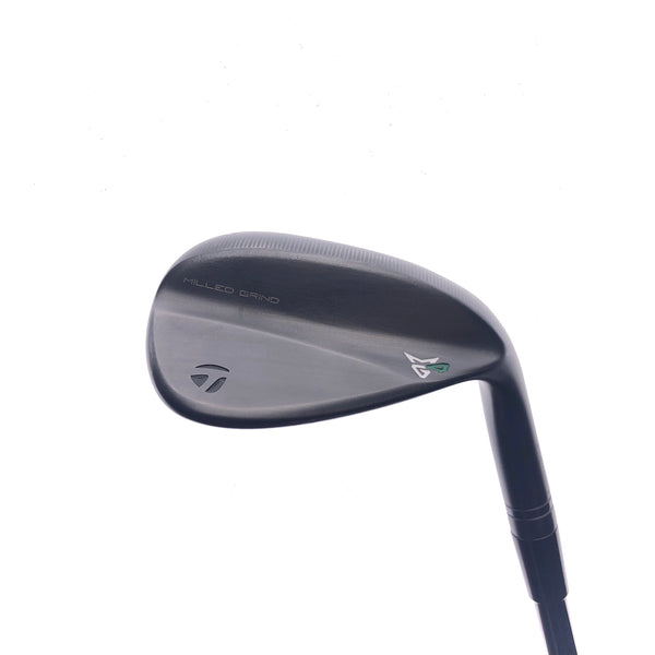 Used TaylorMade Milled Grind 4 Black Sand Wedge / 54.0 Degrees / Stiff Flex