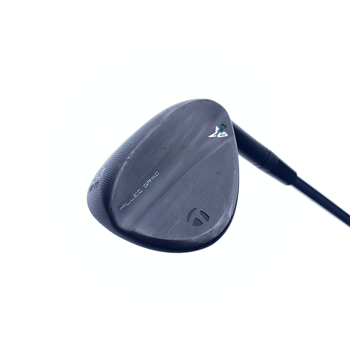Used TaylorMade Milled Grind 4 Black Sand Wedge / 54.0 Degrees / Wedge Flex