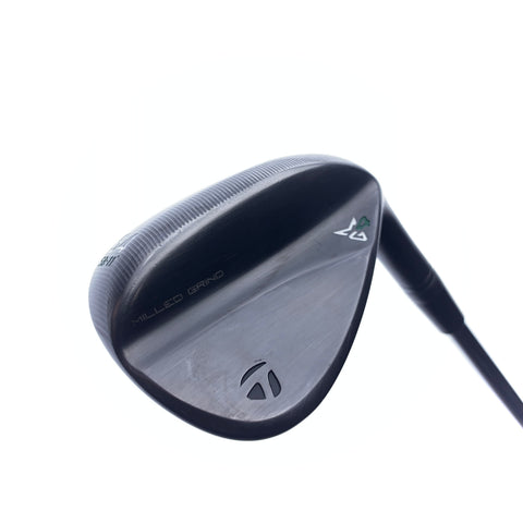 Used TaylorMade Milled Grind 4 Black Sand Wedge / 54.0 Degrees / Wedge Flex