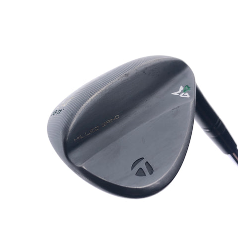 Used TaylorMade Milled Grind 4 Black Sand Wedge / 54.0 Degrees / Wedge Flex
