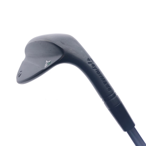 Used TaylorMade Milled Grind 4 Black Sand Wedge / 54.0 Degrees / Wedge Flex