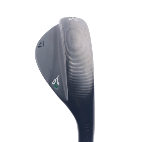 Used TaylorMade Milled Grind 4 Black Sand Wedge / 54.0 Degrees / Wedge Flex