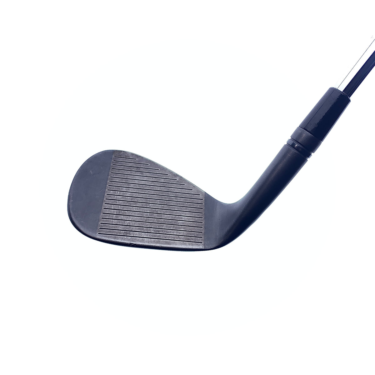 Used TaylorMade Milled Grind 4 Black Sand Wedge / 54.0 Degrees / Wedge Flex