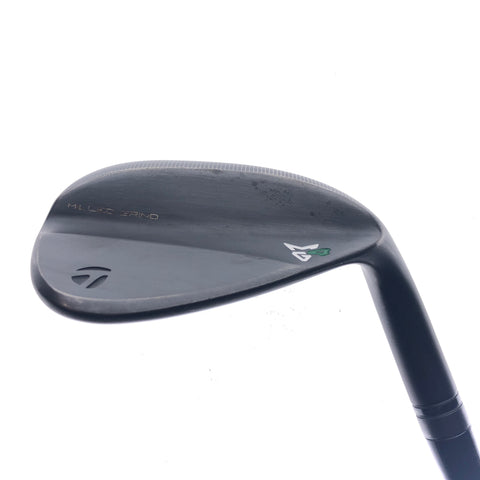 Used TaylorMade Milled Grind 4 Black Sand Wedge / 54.0 Degrees / Wedge Flex
