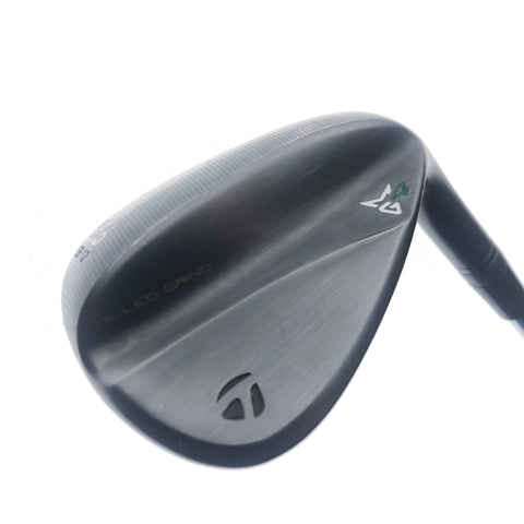 Used TaylorMade Milled Grind 4 Black Sand Wedge / 56.0 Degrees / Wedge Flex