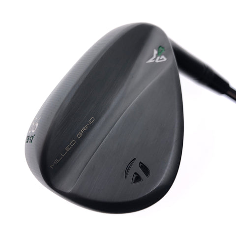 Used TaylorMade Milled Grind 4 Black Sand Wedge / 56.0 Degrees / Wedge Flex