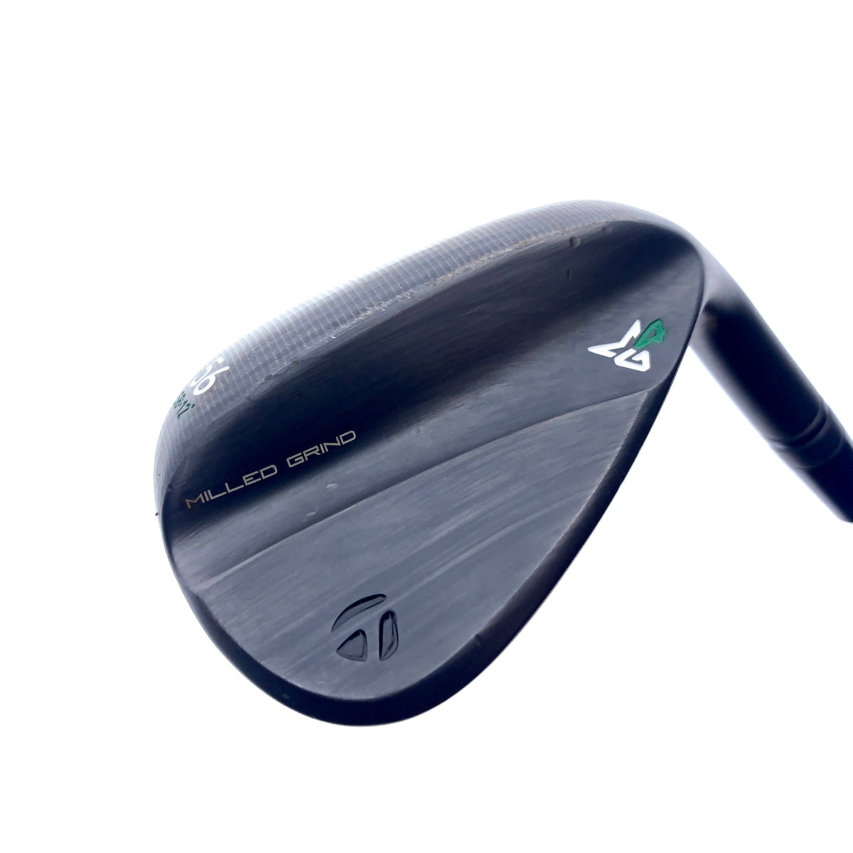 Used TaylorMade Milled Grind 4 Black Sand Wedge / 56.0 Degrees / Wedge Flex