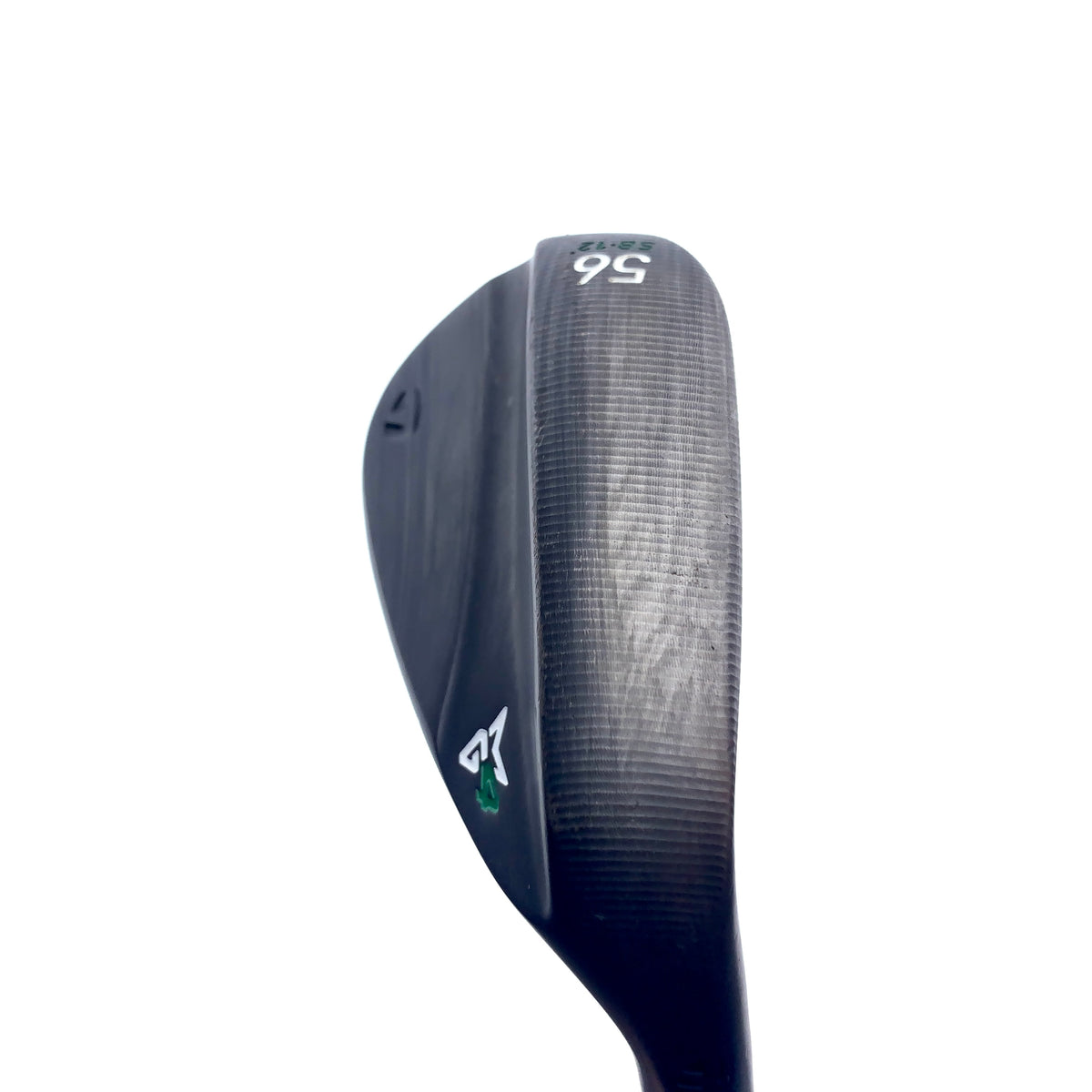 Used TaylorMade Milled Grind 4 Black Sand Wedge / 56.0 Degrees / Wedge Flex