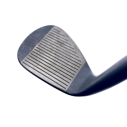 Used TaylorMade Milled Grind 4 Black Sand Wedge / 56.0 Degrees / Wedge Flex