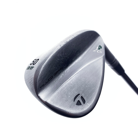 Used TaylorMade Milled Grind 4 Gap Wedge / 50.0 Degrees / Stiff Flex