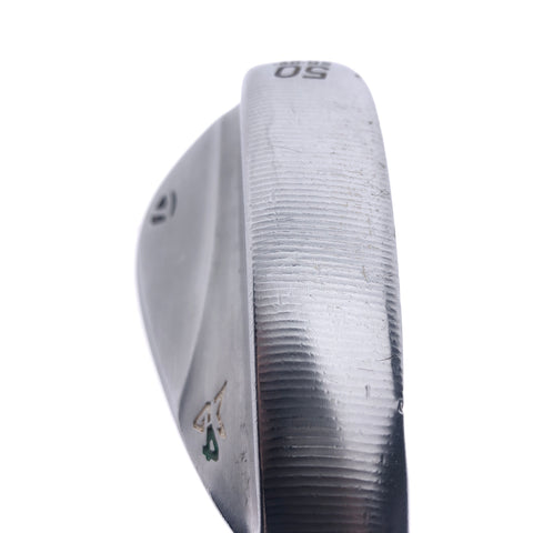 Used TaylorMade Milled Grind 4 Gap Wedge / 50.0 Degrees / Wedge Flex
