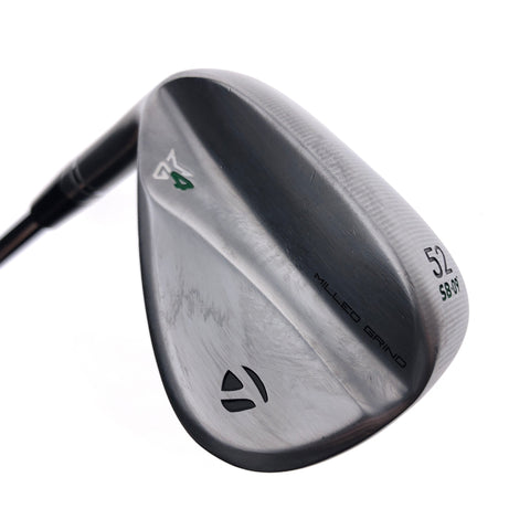 Used TaylorMade Milled Grind 4 Gap Wedge / 52.0 Deg / Wedge Flex / Left-Handed