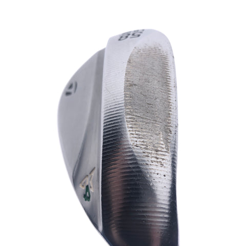 Used TaylorMade Milled Grind 4 Lob Wedge / 58.0 Degrees / Regular Flex