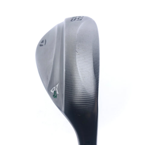 Used TaylorMade Milled Grind 4 Lob Wedge / 58.0 Degrees / Stiff Flex