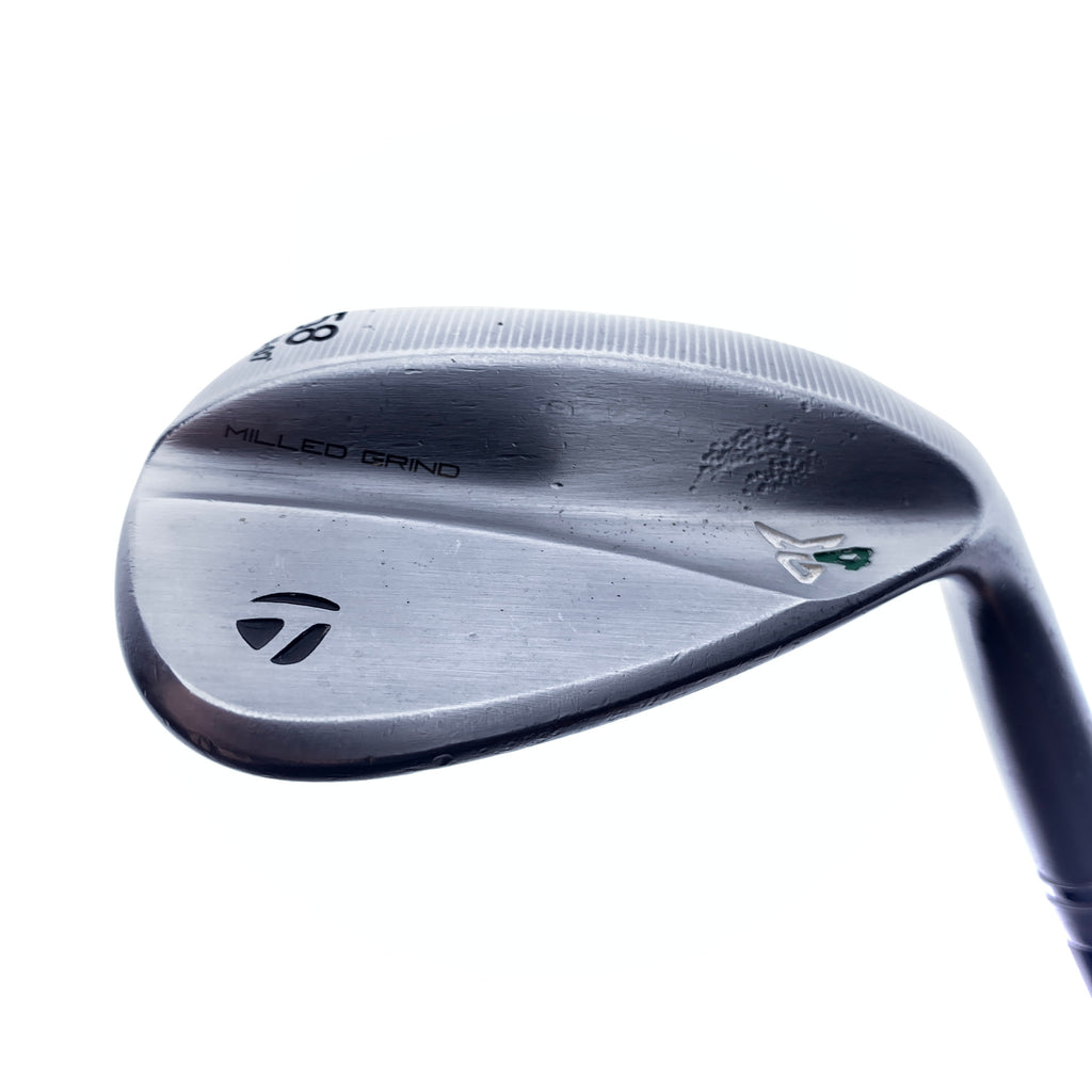 Used TaylorMade Milled Grind 4 Lob Wedge / 58.0 Degrees / Stiff Flex