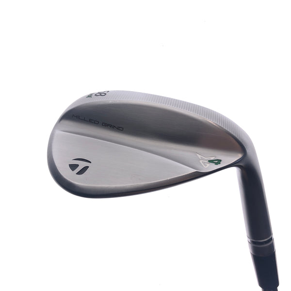 Used TaylorMade Milled Grind 4 Lob Wedge / 58.0 Degrees / Stiff Flex