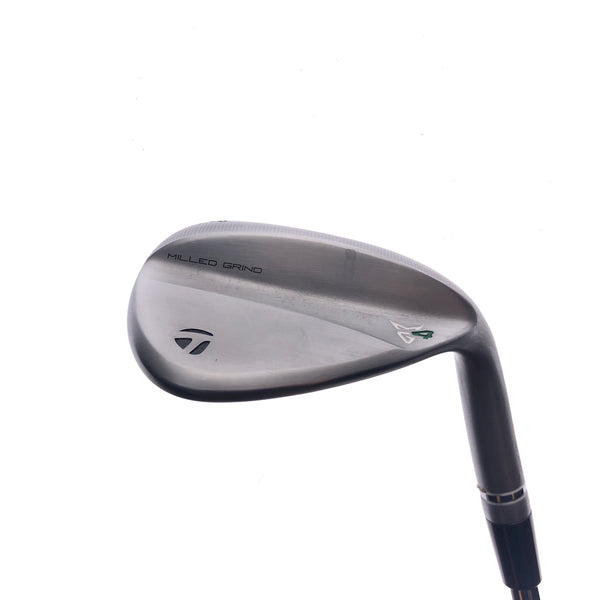 Used TaylorMade Milled Grind 4 Lob Wedge / 58.0 Degrees / Stiff Flex