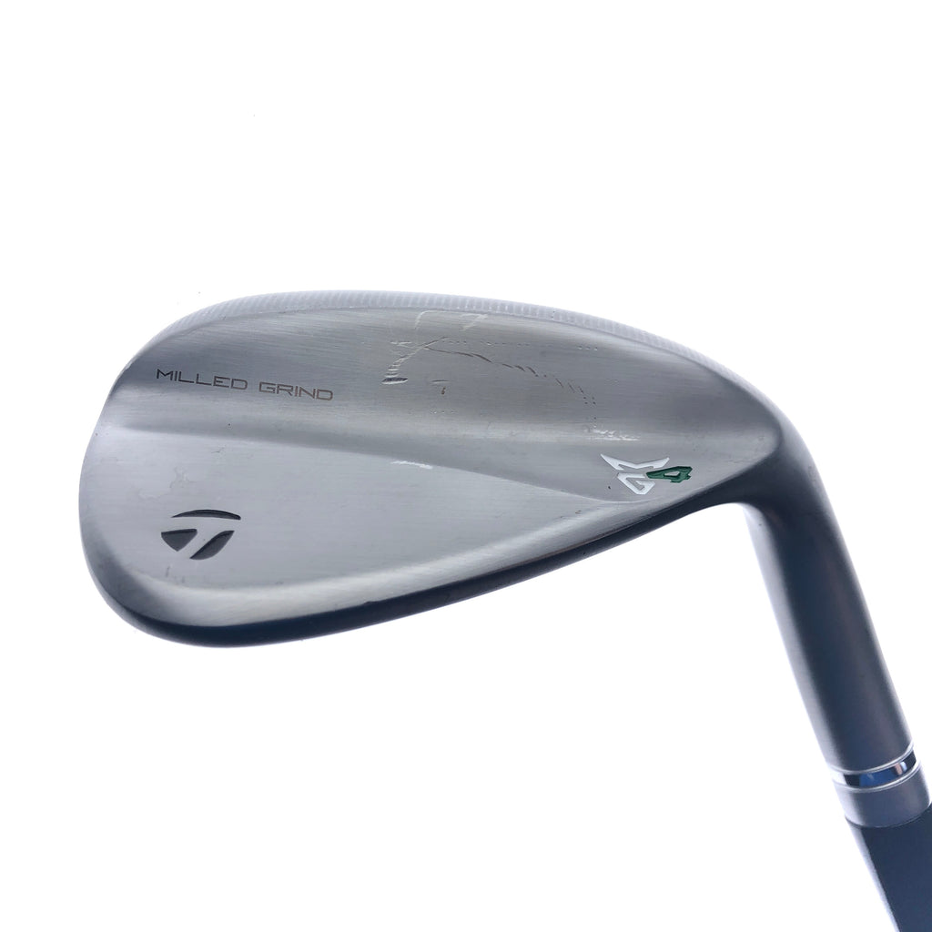 Used TaylorMade Milled Grind 4 Lob Wedge / 58.0 Degrees / Stiff Flex