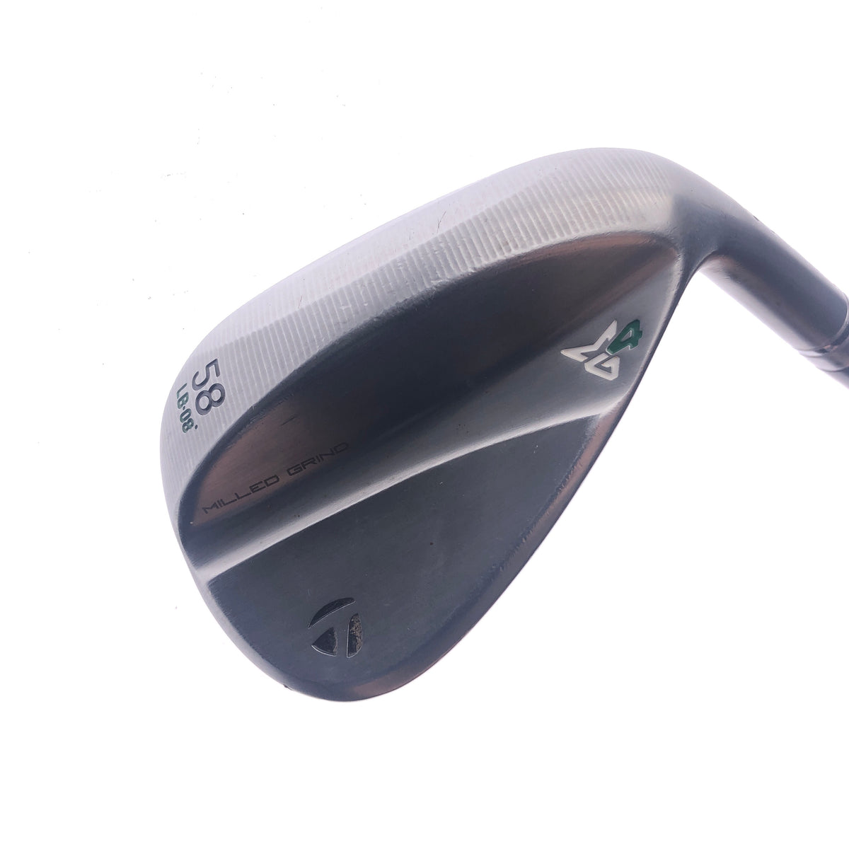 Used TaylorMade Milled Grind 4 Lob Wedge / 58.0 Degrees / Wedge Flex