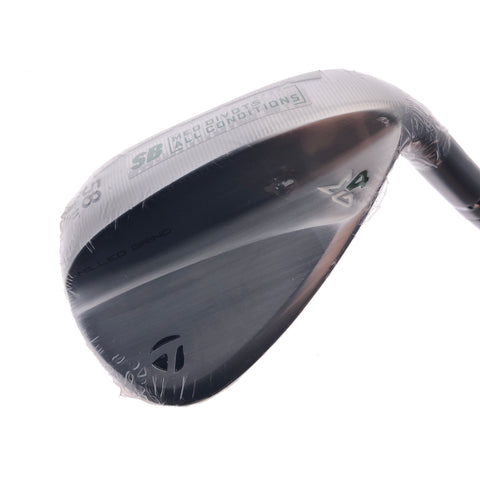 Used TaylorMade Milled Grind 4 Lob Wedge / 58.0 Degrees / Wedge Flex