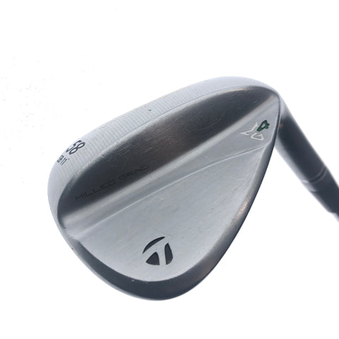 Used TaylorMade Milled Grind 4 Lob Wedge / 58.0 Degrees / Wedge Flex