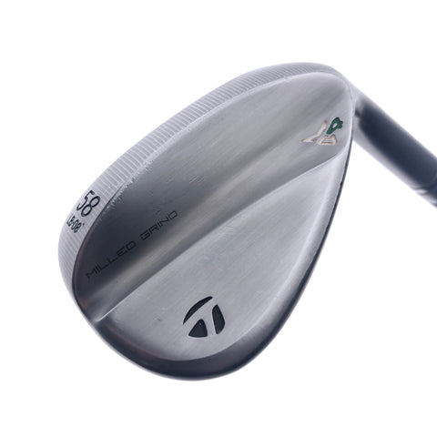 Used TaylorMade Milled Grind 4 Lob Wedge / 58.0 Degrees / Wedge Flex