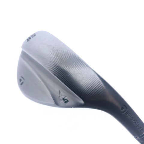 Used TaylorMade Milled Grind 4 Lob Wedge / 58.0 Degrees / Wedge Flex