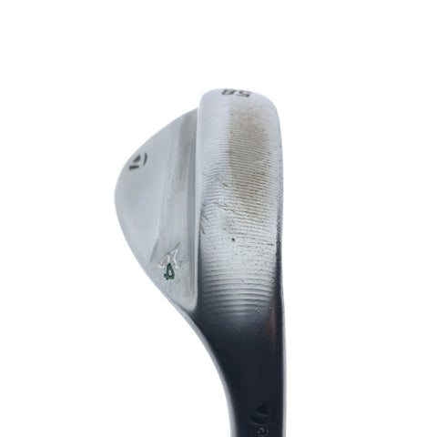 Used TaylorMade Milled Grind 4 Lob Wedge / 58.0 Degrees / Wedge Flex