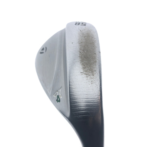 Used TaylorMade Milled Grind 4 Lob Wedge / 58.0 Degrees / Wedge Flex