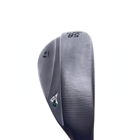 Used TaylorMade Milled Grind 4 Lob Wedge / 58.0 Degrees / Wedge Flex