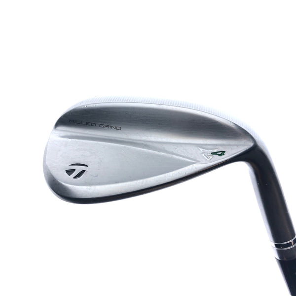 Used TaylorMade Milled Grind 4 Lob Wedge / 58.0 Degrees / Wedge Flex