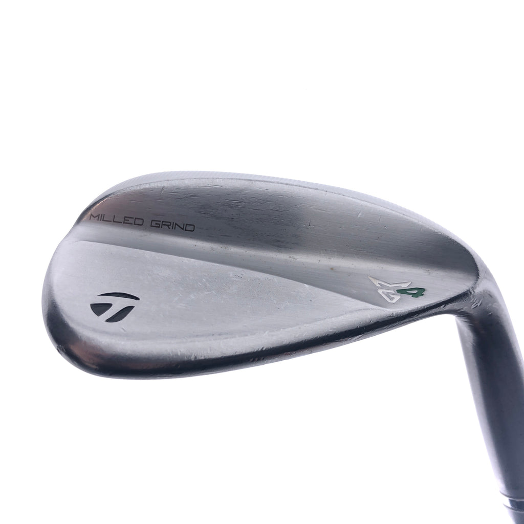 Used TaylorMade Milled Grind 4 Lob Wedge / 58.0 Degrees / Wedge Flex