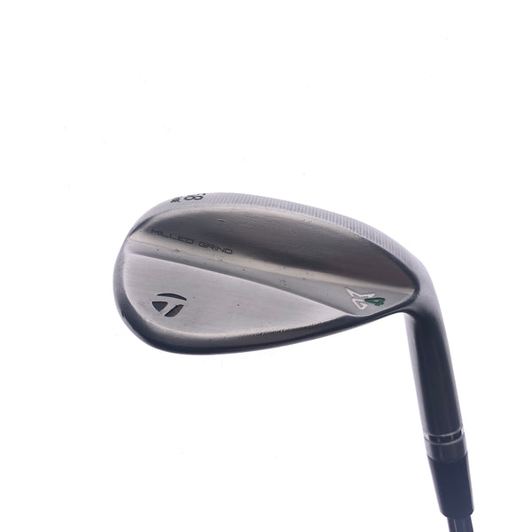 Used TaylorMade Milled Grind 4 Lob Wedge / 58.0 Degrees / Wedge Flex