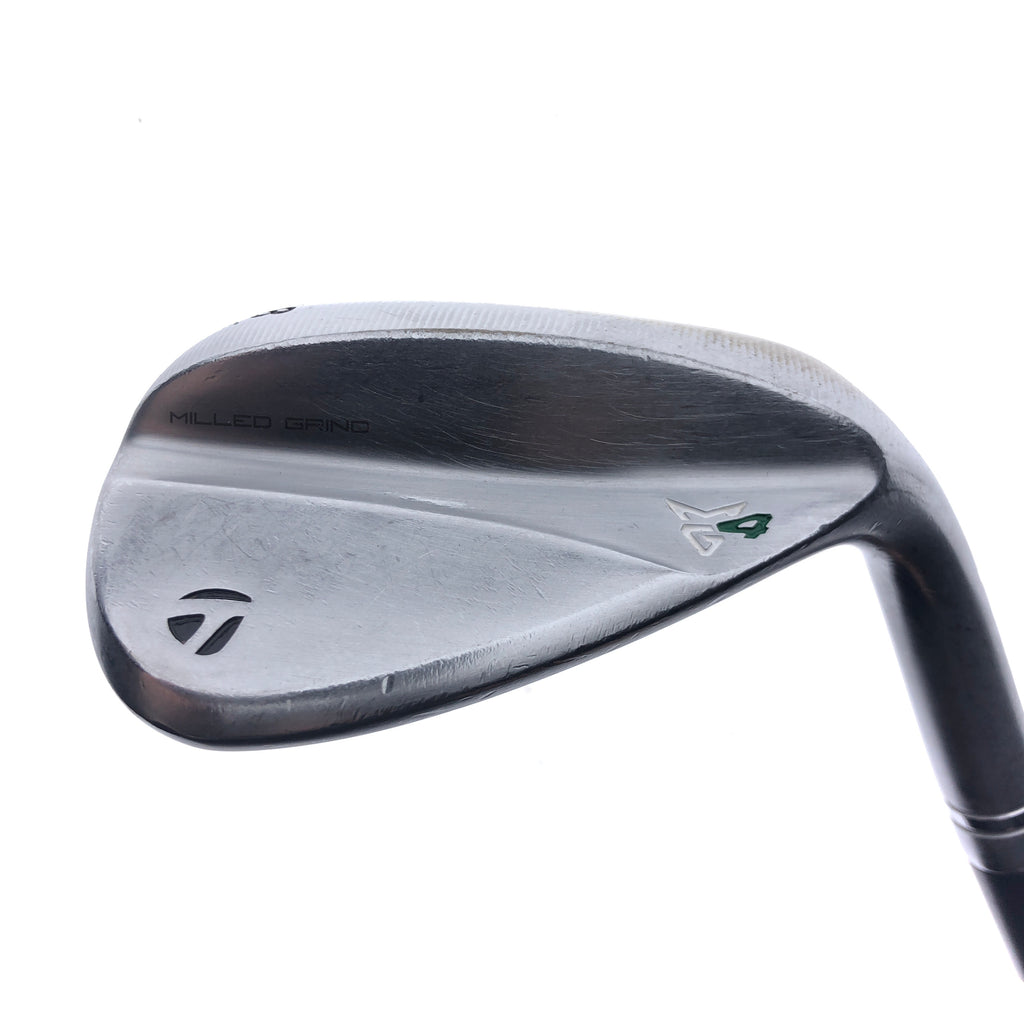 Used TaylorMade Milled Grind 4 Lob Wedge / 58.0 Degrees / Wedge Flex