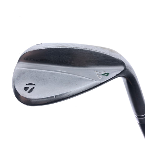 Used TaylorMade Milled Grind 4 Lob Wedge / 58.0 Degrees / Wedge Flex