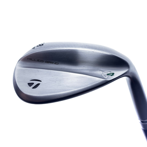 Used TaylorMade Milled Grind 4 Lob Wedge / 58.0 Degrees / Wedge Flex